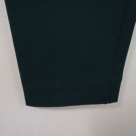 NWT NY&CO The Audrey pant Size 10 Dark Green Slim LEG WOMENS WORK - Picture 4 of 8